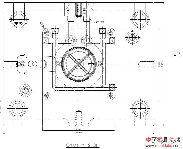 安全帽注塑模具设计